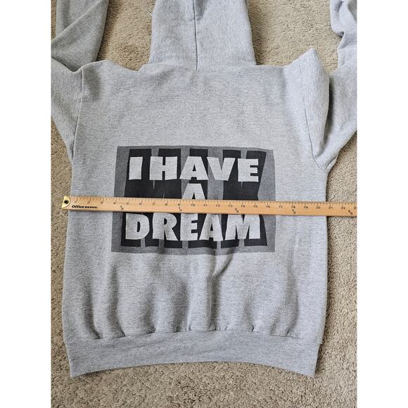 I Have a Dream MLK Day Martin Luther King Day Unisex Hooded Sweatshirt medium - Picture 9 of 9